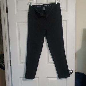 Avenue Butter Denim Women's Straight Leg Jeans - Black